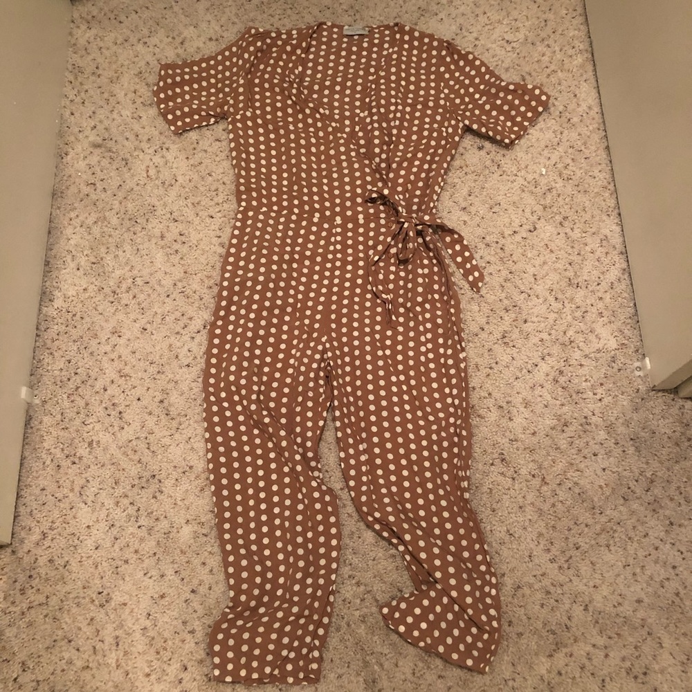 Vici polka dot jumpsuit